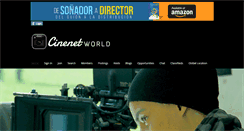 Desktop Screenshot of cinenetworld.com