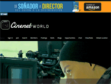 Tablet Screenshot of cinenetworld.com